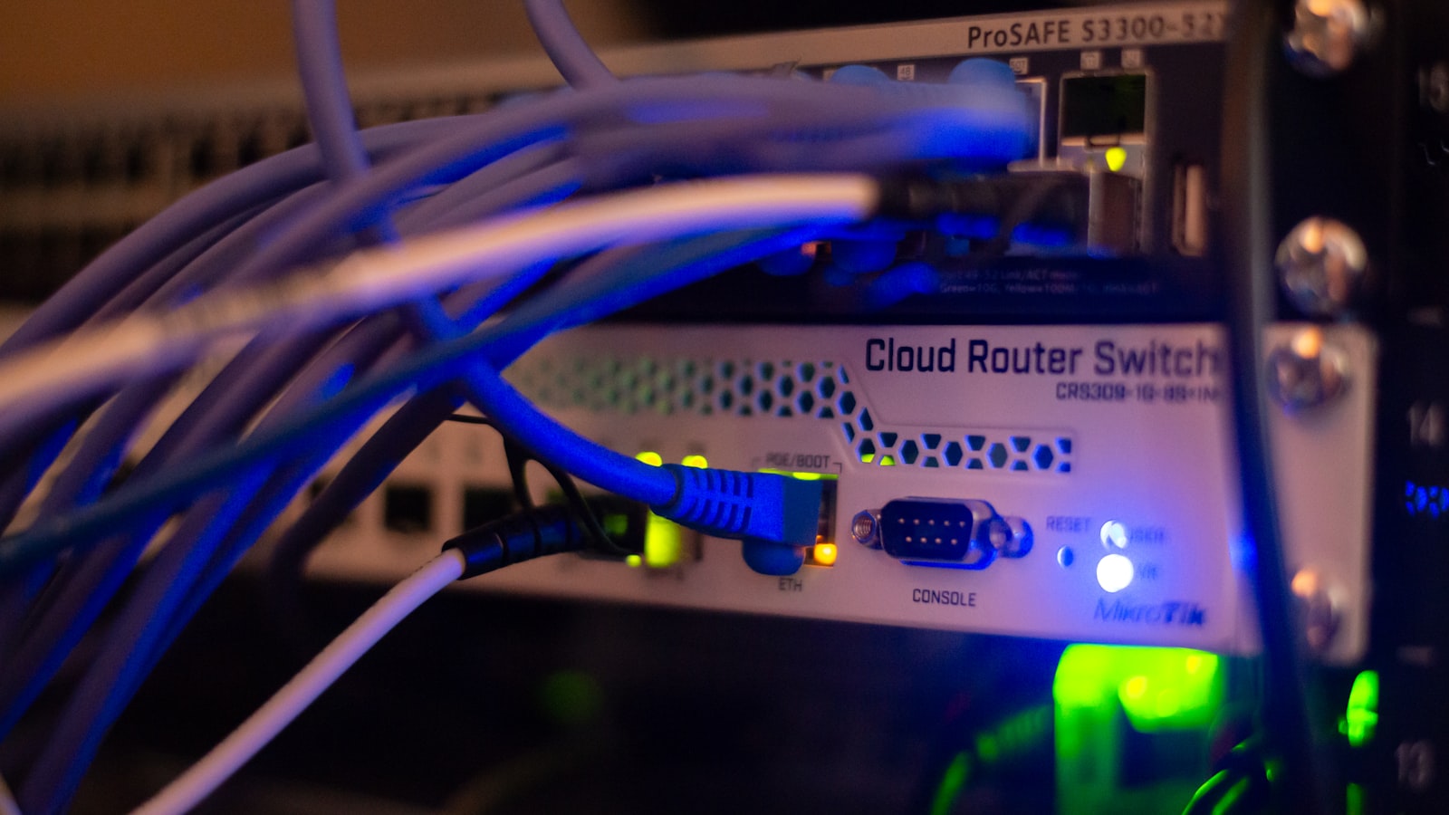 Network switches and cabling, the infrastructure a VAPT engagement examines